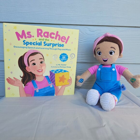 Miss Rachel Speak and Sing Doll & Speech and Learning Book - Picture 1 of 3
